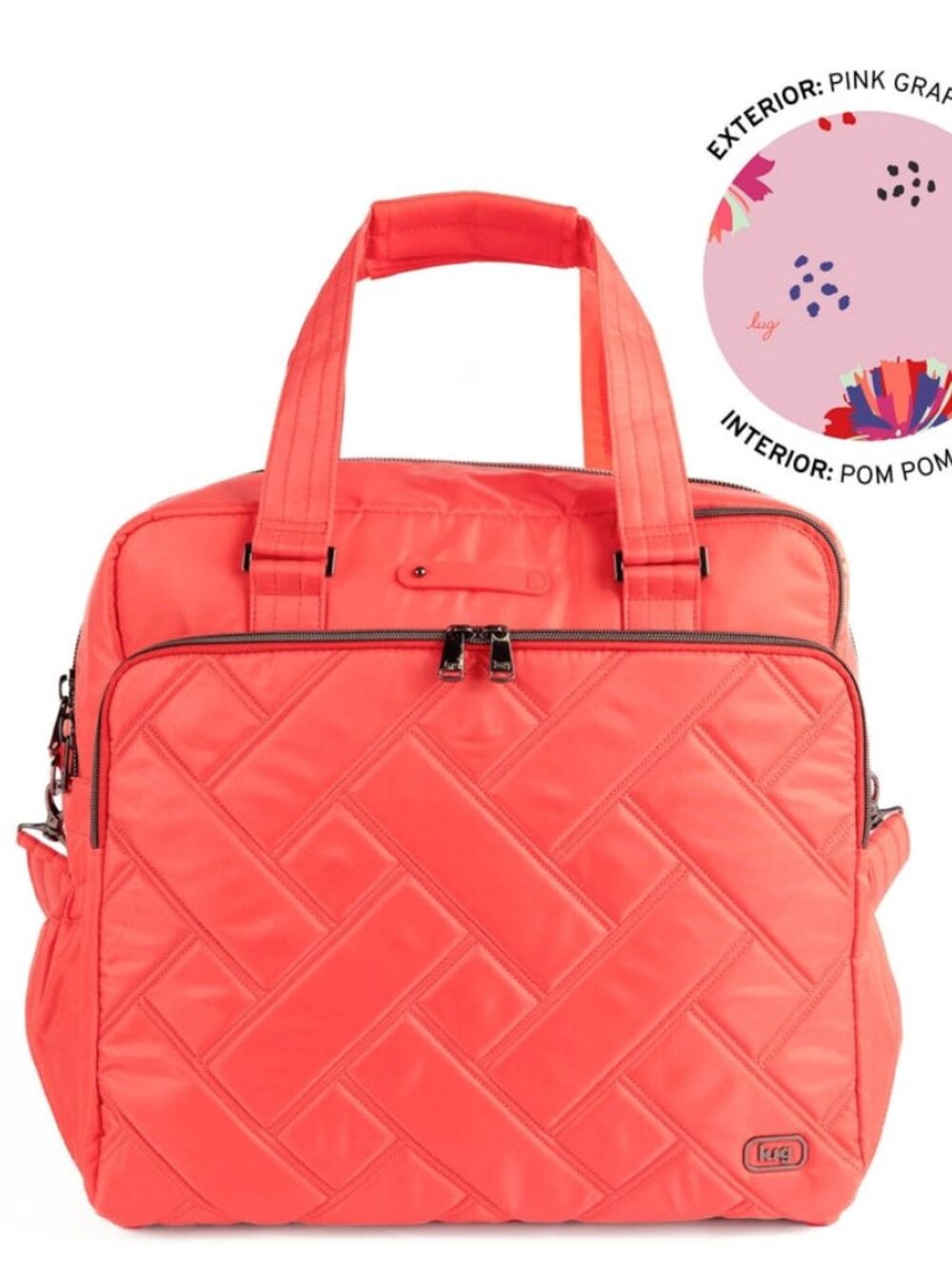 LUG - Boxer SE Duffel Bag in Pink Grapefruit